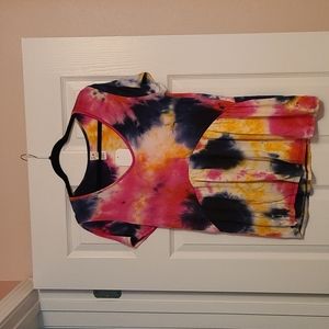 Clad Love tie dye top